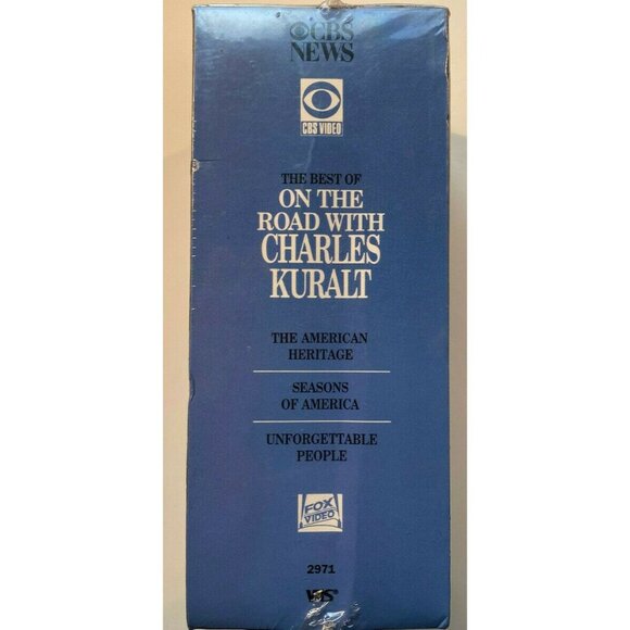 ON THE ROAD WITH CHARLES KURALT VHS New Unopened - Picture 2 of 5